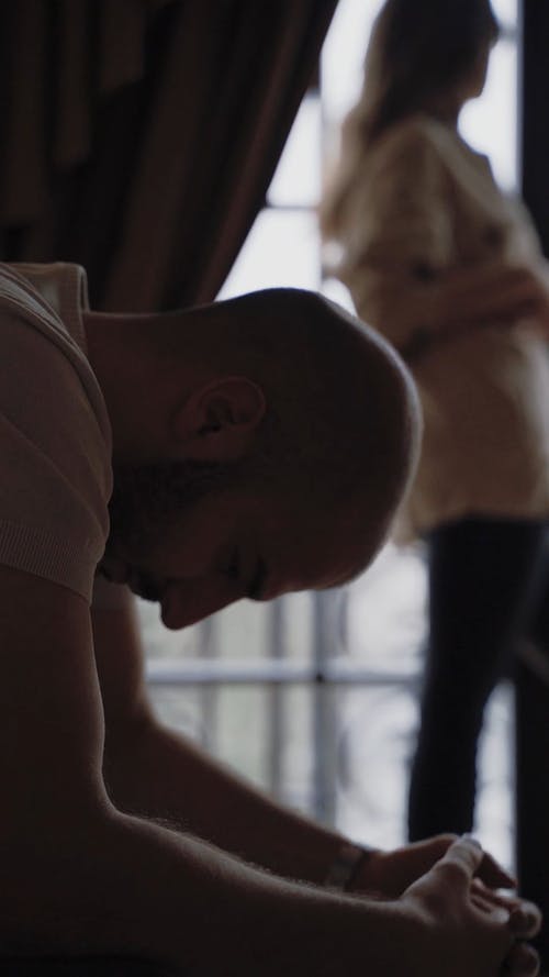 有关一对, 吵架, 严肃的免费素材视频