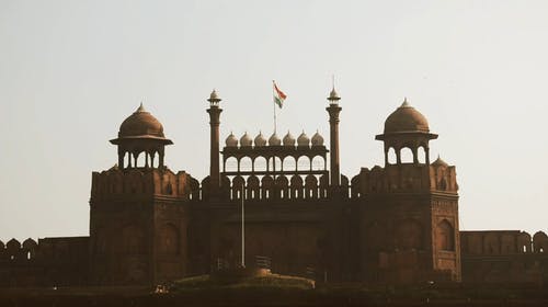 有关印度, 印度国旗, 古老的的免费素材视频