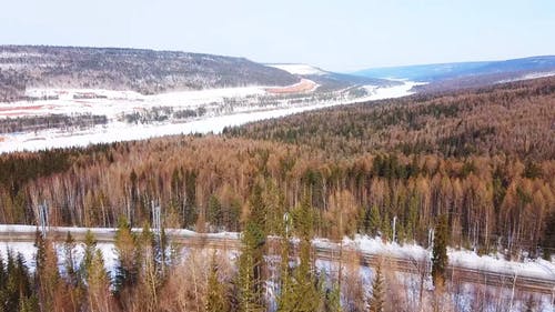 有关丘陵, 俄国, 冬季的免费素材视频