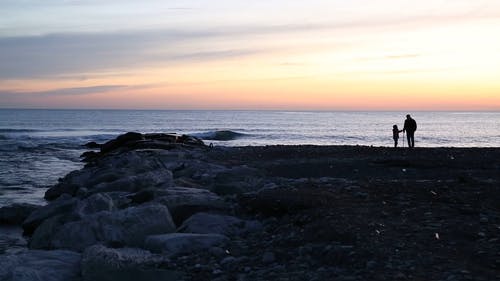 有关人, 剪影, 地平线的免费素材视频