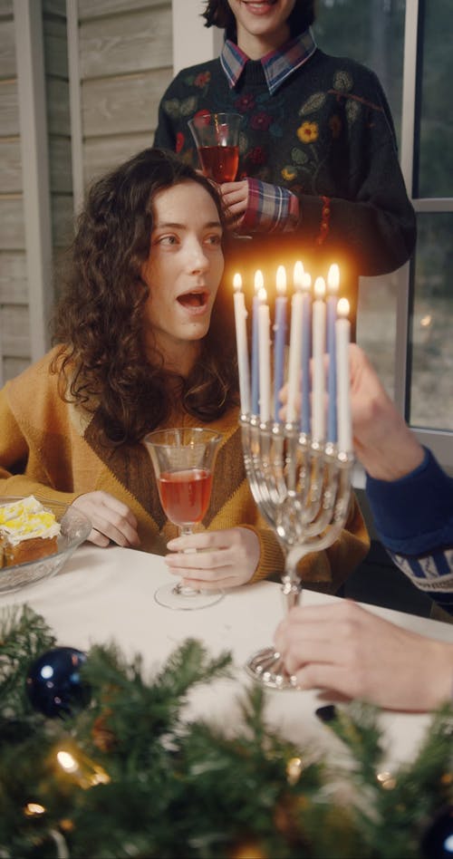 有关hanukkiah, 假日, 传统的免费素材视频