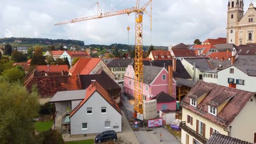 有关建设, 房子, 空中镜头的免费素材视频