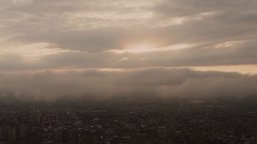 有关地平线, 城市, 多云的的免费素材视频