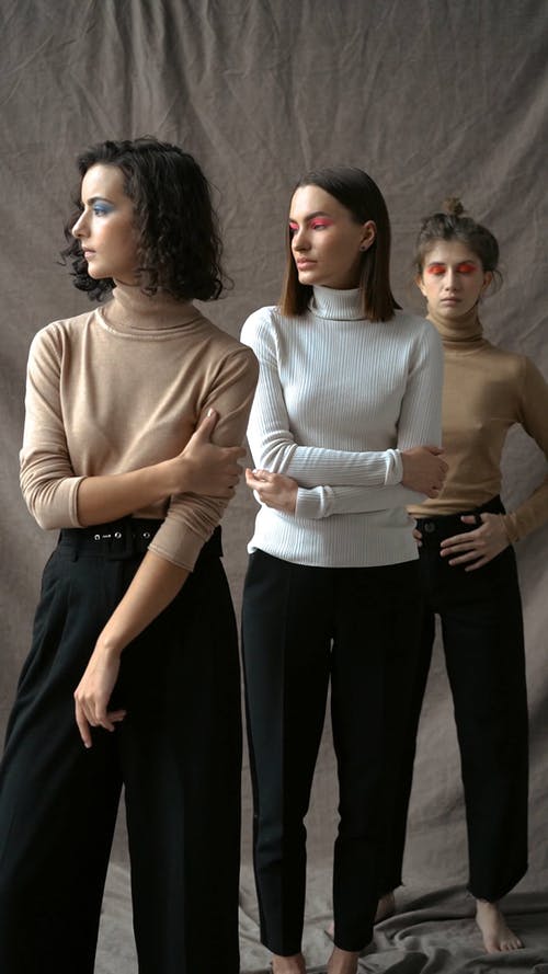 有关全景, 化妆, 双臂交叉的免费素材视频