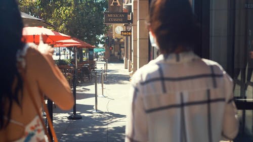 有关口罩, 女性, 店的免费素材视频