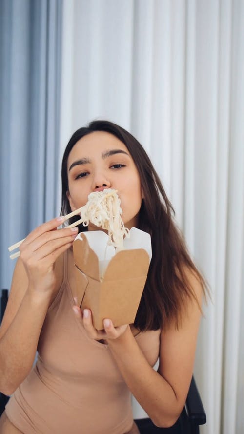 有关亚洲食品, 享受, 口感的免费素材视频