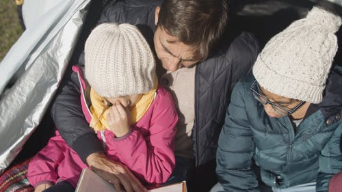 有关一起, 孩子, 帐篷的免费素材视频
