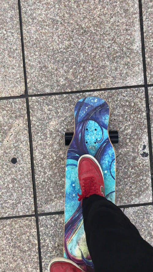 有关垂直视频, 户外, 滑板的免费素材视频