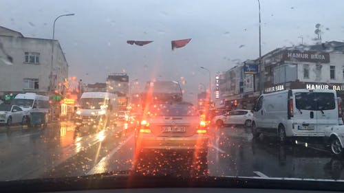 有关下雨, 交通, 伊斯坦堡的免费素材视频