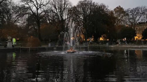 有关公园, 喷泉, 城市的免费素材视频