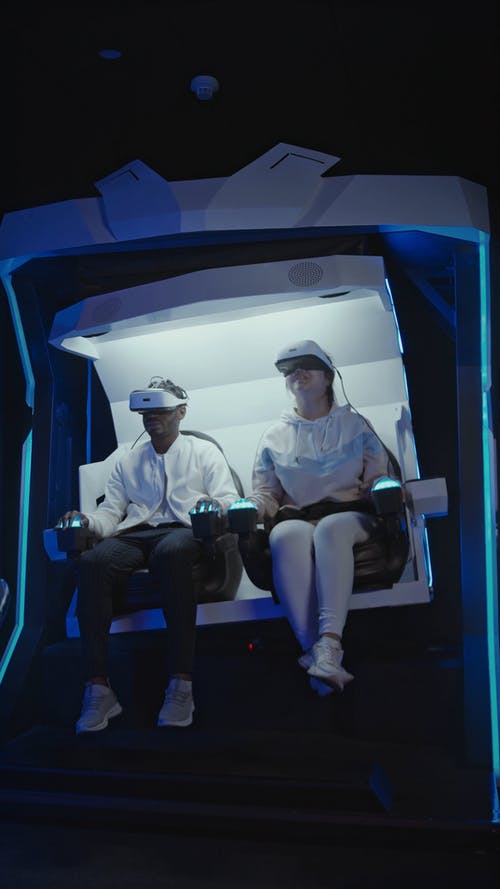 有关VR, 一对, 互动的免费素材视频