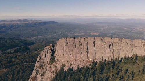 有关天性, 山, 从上面的免费素材视频