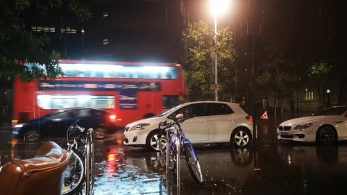 有关下雨, 倾盆大雨, 城市的免费素材视频