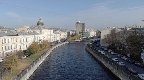 有关城市, 广角拍摄, 建筑的免费素材视频