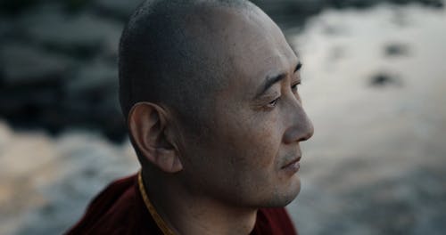 有关人, 佛教徒, 侧面轮廓的免费素材视频