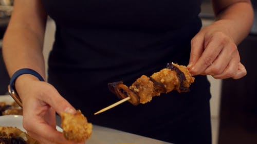 有关串烧, 亚洲食品, 可口的免费素材视频