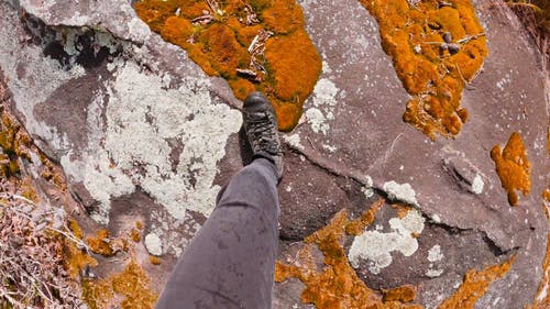 有关优美的风景, 岩石的, 徒步旅行的免费素材视频