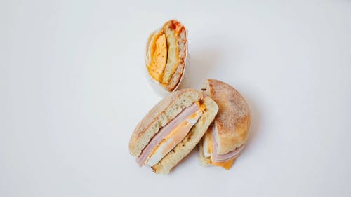 有关Flatlay, 三明治, 乳酪的免费素材视频