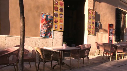 有关古城, 和平的, 咖啡店的免费素材视频