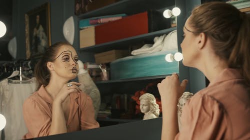 有关创造力, 化妆, 涂料的免费素材视频