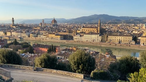 有关palazzo vecchio, ponte vecchio, 佛罗伦萨的免费素材视频