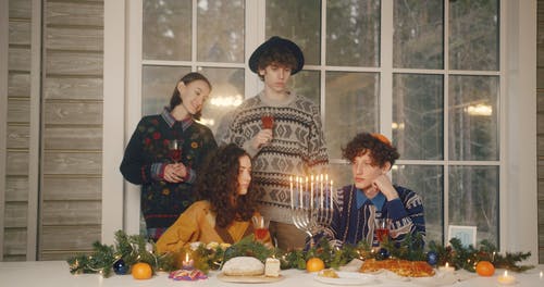 有关事件, 传统食物, 圣诞气氛的免费素材视频