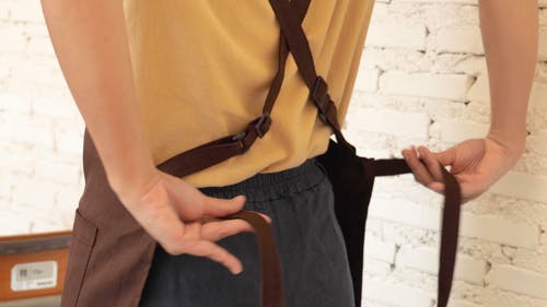 有关不露面, 人, 围裙的免费素材视频