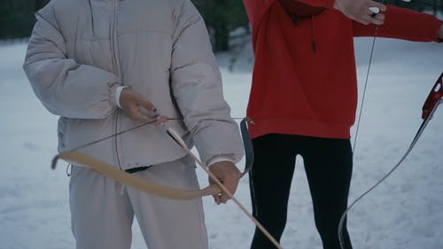 有关@户外, 冬季, 女性的免费素材视频