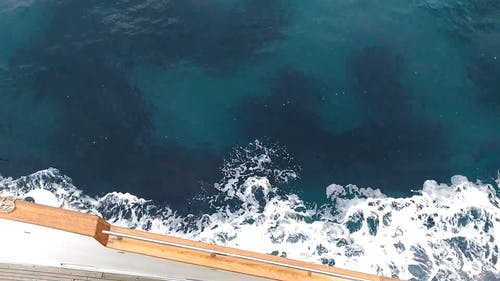 有关俯视图, 划船, 土耳其蓝的免费素材视频