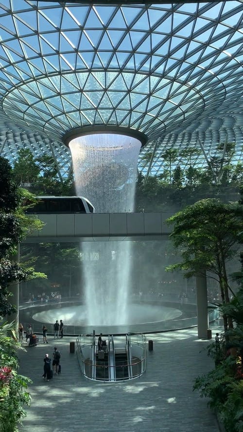 有关垂直视频, 新加坡, 樟宜机场的免费素材视频