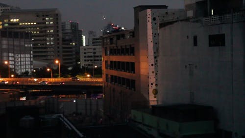 有关城市景观, 建筑, 晚上的免费素材视频