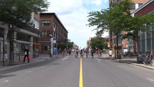 有关加拿大, 单车骑士, 城市的免费素材视频