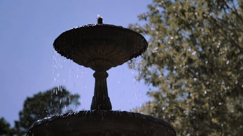 有关低角度视图, 喷泉, 水滴的免费素材视频