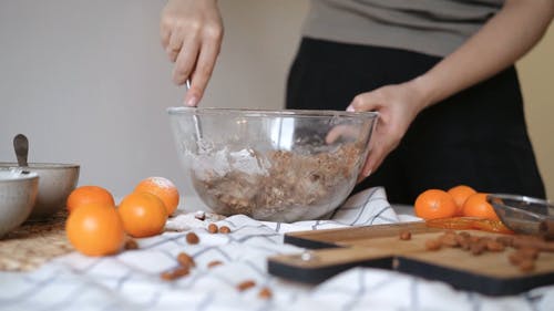 有关备餐, 成分, 手的免费素材视频