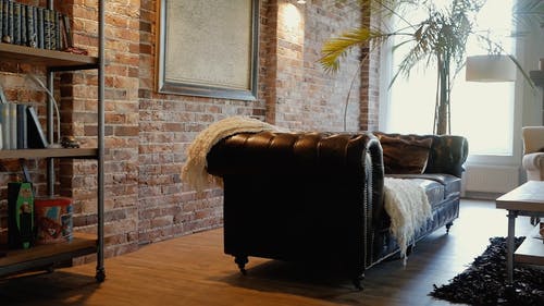 现代家庭客厅的室内装饰 · 免费素材视频