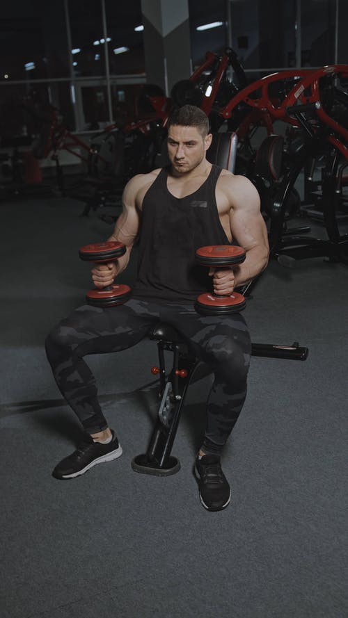 有关人, 休息, 健美运动者的免费素材视频