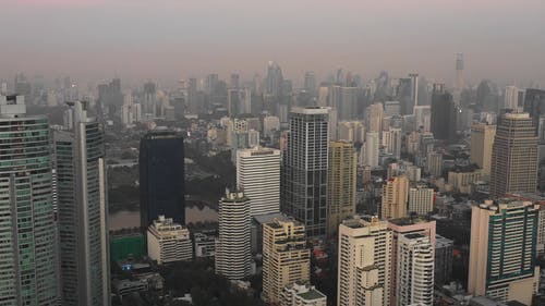 有关商业, 城市, 天际线的免费素材视频