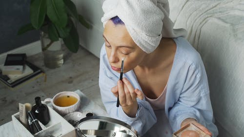 有关人, 做好准备, 化妆的免费素材视频