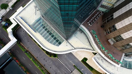 有关建造, 玻璃, 空拍机连续镜头的免费素材视频