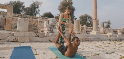 有关人, 伸展, 健身的免费素材视频