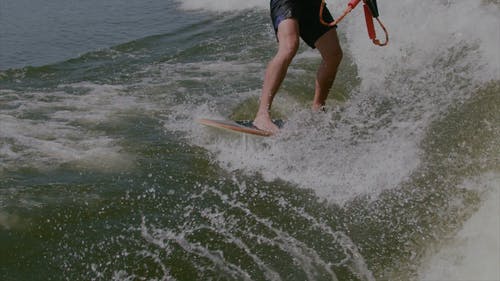 有关wakesurfing, 不露面, 人的免费素材视频