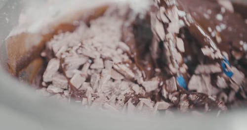 有关不锈钢碗, 匿名, 巧克力的免费素材视频