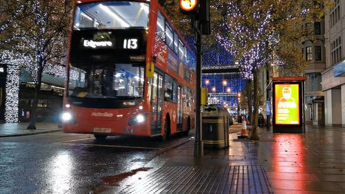 有关交通系统, 伦敦巴士, 伦敦的免费素材视频