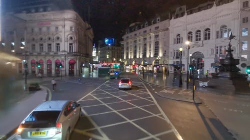 有关交通, 伦敦市中心, 城市的灯光的免费素材视频
