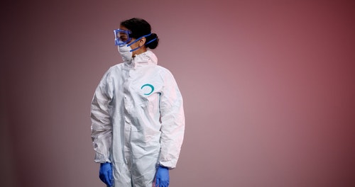 有关covid-19,个人保护设备,严肃的免费素材视频