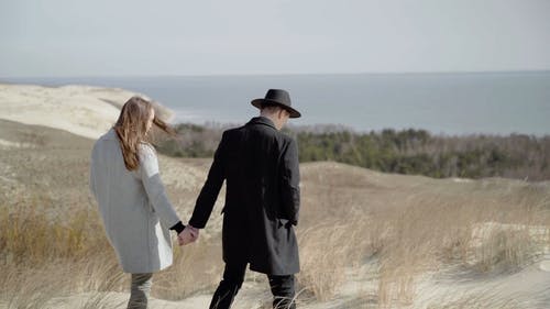 有关一对, 人, 多风的免费素材视频