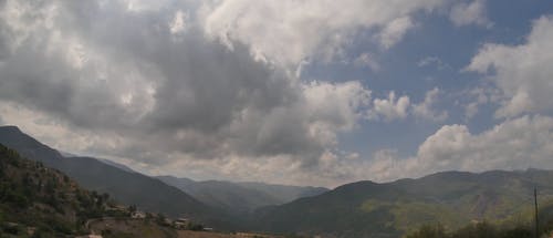 有关和平的, 多云的天空, 山的免费素材视频
