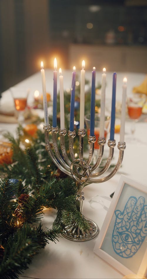 有关hanukkiah, 传统, 哈姆萨的免费素材视频