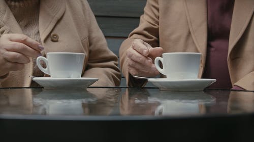 有关一对, 一杯咖啡, 咖啡厅的免费素材视频