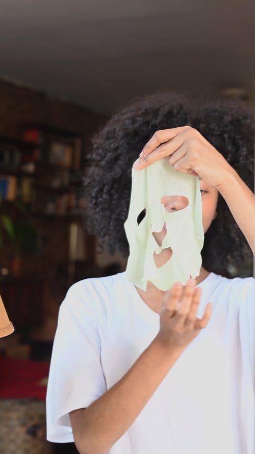 有关＃室内, 健康的皮肤, 涂抺的免费素材视频